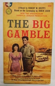 The Big Gamble by Robert W Krepps Fawcett Gold Medal Books 1961 Softcover - Picture 1 of 3
