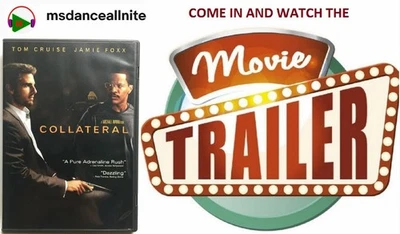 Collateral (DVD,2004,2-Disc Set,Widescreen) Tom Cruise,Jamie Foxx,Not a Scratch! - Image 1 of 4