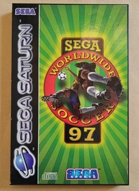 Sega Worldwide Soccer 97 For Sega Saturn PAL UK Version with box and manual