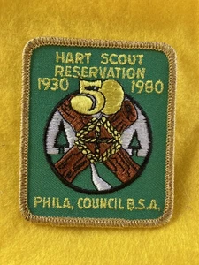 (jab-43) Boy Scouts - Reserva Hart Scout - Parche 50 aniversario - Imagen 1 de 2