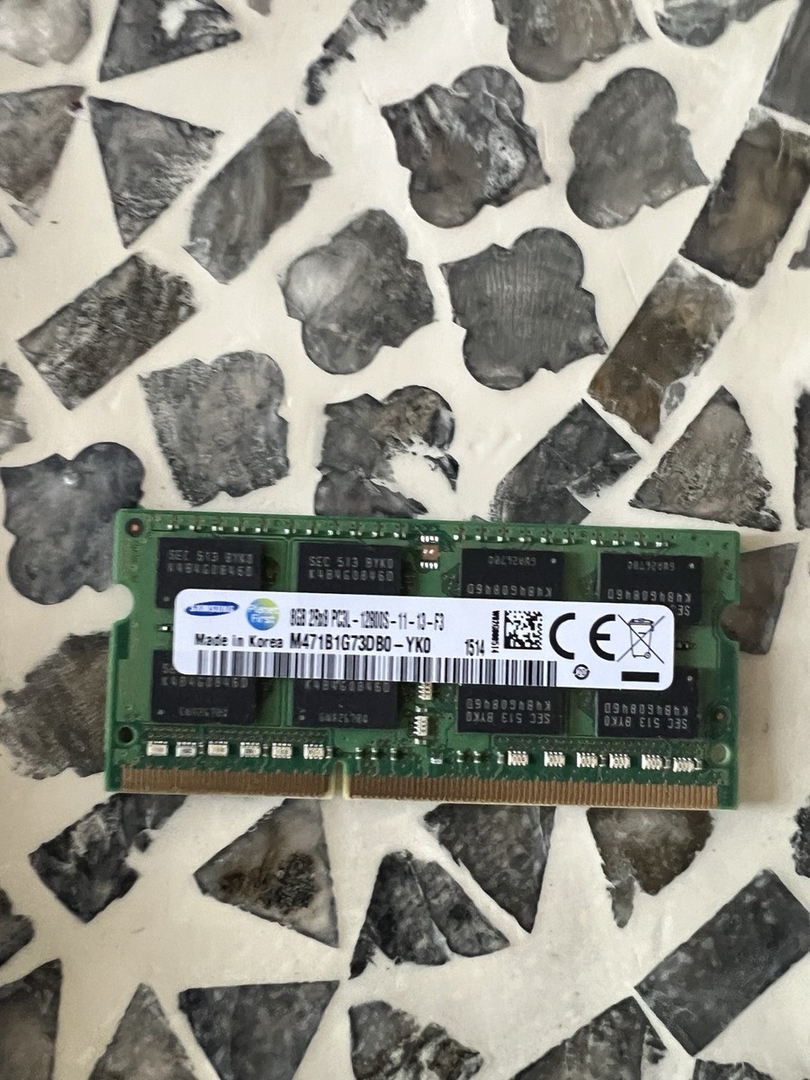 Samsung PC3-12800 (DDR3-1600) Computer Memory (RAM) 8 GB Samsung PC3-12800 (DDR3-1600) Computer Memory (RAM) 8 GB