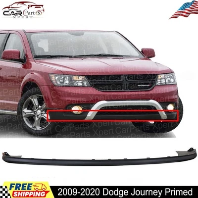 Front Lower Valance Extension Compatible with 2009-2020 Dodge Journey Primed - Изображение 1 из 4