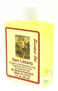 Aceite perfumado San Lázaro. Aceite de San Lázaro, 1 fl oz - Imagen 1 de 4