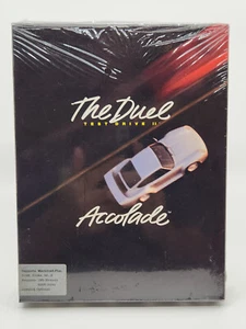 Accolade Apple II Boxed Video Game Disk - Test Drive II The Duel - CIB Complete - Picture 1 of 4