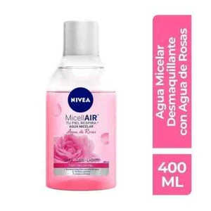 NIVEA MICELLAR AGUA DE ROSAS/ROSE WATER MICELLAR WATER/REMOVES WATERPROOF MAKEUP - Picture 1 of 2