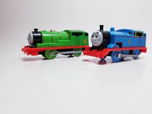 Thomas & Friends Trackmaster Motorized Lot Trains Thomas & Percy Engines 2013 - Picture 1 of 8