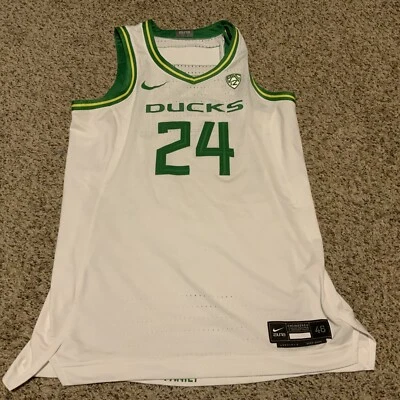 Nike Oregon Ducks Hebard Basketball Jersey Women’s  Size: 46 Length +4 *Damage - Image 1 of 4