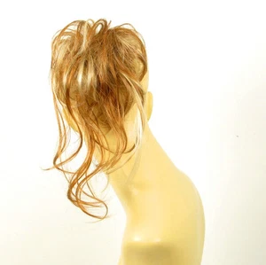 extension bollo de cabello coletero Meche rubio cobrizo rubio claro 22/f27613 - Picture 1 of 4