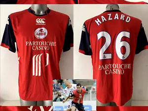 Lille LOSC Hazard Shirt Jersey Canterbury Larg Adult Football Soccer France 2008 - Picture 1 of 5