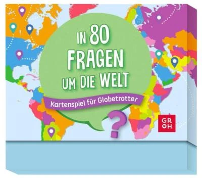 MARKENLOS In 80 Fragen um die Welt - Kartenspiel für Globetrotter