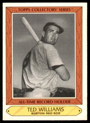 1985 Topps Woolworth Ted Williams Baseball Cards #38 - Image 1 of 2