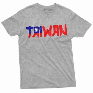 Para hombre Taiwán Camiseta Bandera Taiwanesa Escudo de armas Hombre Camisas Taiwán Camiseta - Imagen 1 de 8