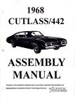 1968 Oldsmobile Cutlass Assembly Manual Rebuild Book Instructions Illustrations