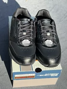 Skechers Nampa-Wyola rutschfester Damen-Arbeitsschuh 77235 schwarz Größe 5,5 Damen - Bild 1 von 16