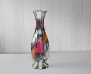 Mid Century Vintage Vase West-Germany, Blumenvase, 50 er, 60er Jahre, bunt - Bild 1 von 2