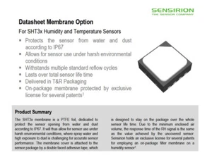 Sensiron SHT31  SHT-31 SHT-31-DIS-F  IP67 breathable environment protective film - Picture 1 of 3