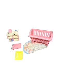 Playskool Puppenhaus Sweet Dreams Kinderzimmer Set UNVOLLSTÄNDIG - Bild 1 von 10