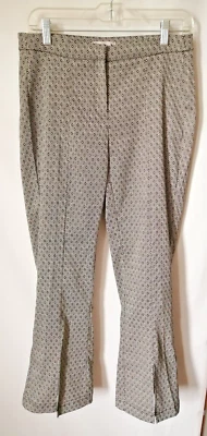 Pantalones para mujer Nanette dobladillo delantero dividido look ajustado estampado moderno Foto 1 de 4