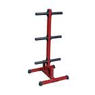 Best Fitness Olympic Weight Plate Tree & Barbell Holder