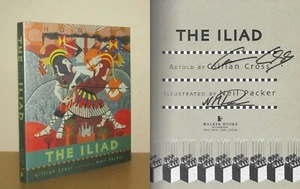 Gillian Cross & Neil Packer - The Iliad - signiert - 1./1. 2015 Erstausgabe DJ - Bild 1 von 5