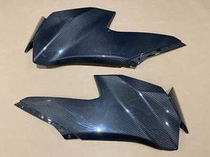 Carbon Fiber 2021-2025 ZX-10RR Front Side Headlight Cover Cowling Fairing - Picture 1 of 5