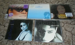 5x Single CD Gabrielle When a Woman Rise Sunshine Dreams I wish üb - Picture 1 of 1