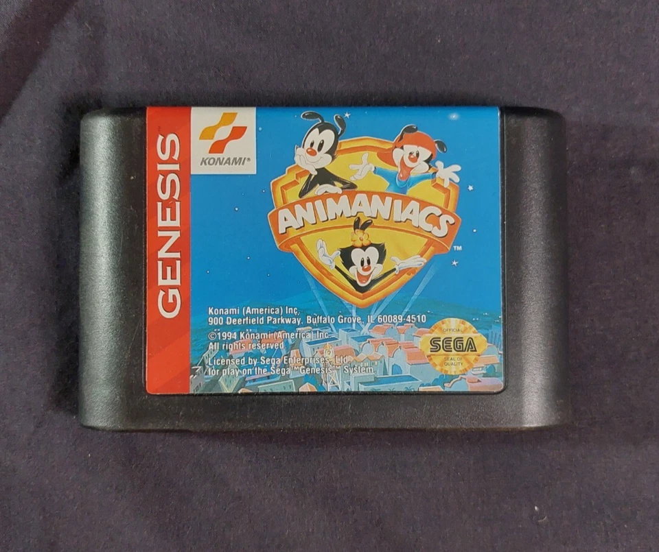 Animaniacs (Sega Genesis, 1994) Cart Only Tested and works! - Image 1 of 1