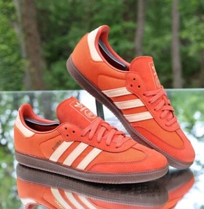 Adidas Samba OG Collegiate Orange Men’s Size 11.5 Custom ID1453 - Picture 1 of 14