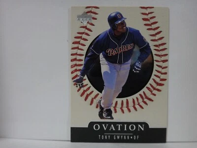 1999 Upper Deck Ovation Tony Gwynn #55 HOF - Image 1 of 2
