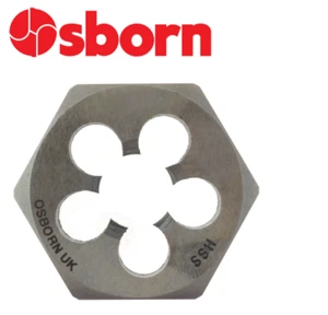 DIE NUT M10 x 1.0 HSS HEXAGONAL EUROPA TOOL OSBORN J6120394 P241 - Picture 1 of 3