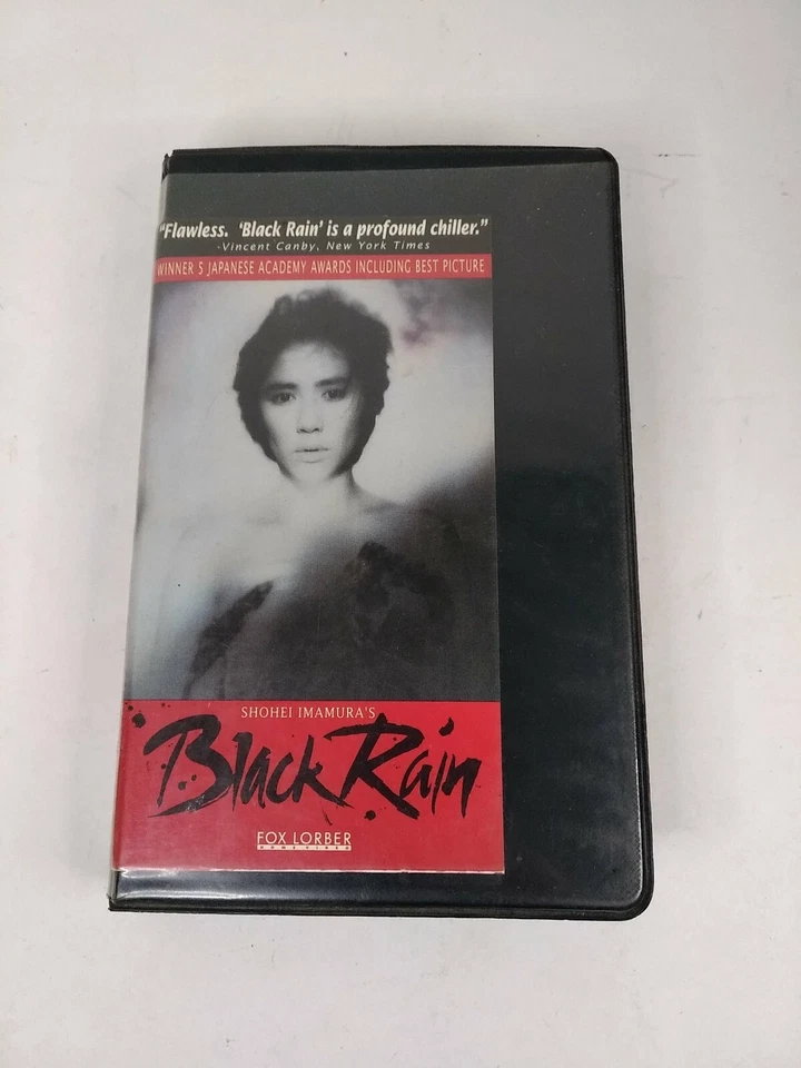 Black Rain VHS Shohei Imamura's Fox Lorber 1991 Black & White Drama Japanese  - Image 1 of 4