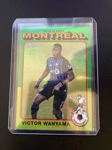 2021 Topps Chrome MLS Victor Wanyama 1975 Insert Montreal Impact Orange /25 - Picture 1 of 2