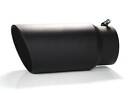 Black Horse Rear Exhaust Pipe Tail Muffler Tip Black Fit 2004-2024 GMC Canyon