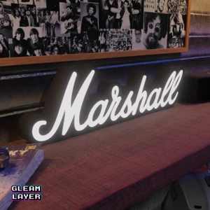 Letrero de luz Marshall Led Lightbox Rgb - Imagen 1 de 5