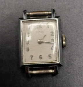 Vintage Timex Silver Tone Womens Watch, Needs Repair - Picture 1 of 3