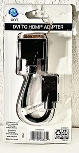 Onn DVI To HDMI Adapter, Use to Connect Computers to HDTV or Monitors - Picture 1 of 2