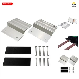 Aluminum Ramp Top Kit for 2x8 Boards, Heavy Duty, Non-Slip, 1400 lbs Capacity - Picture 1 of 10