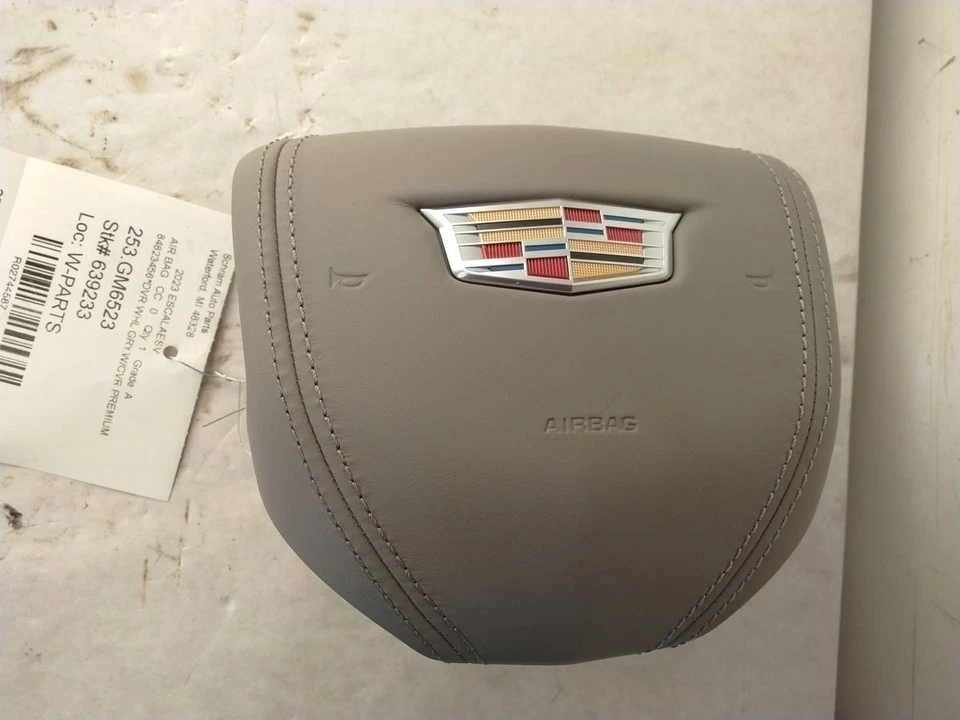 Bolsa de aire 21-23 Cadillac Escalade ESV 84823456 volante gris Gideon 2744587 Foto 1 de 4