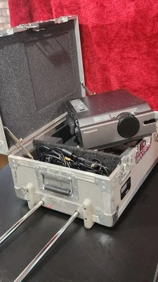 Panasonic PT-LT557U 1500 Lumen LCD Projector w/ Jelco Hard Portable Case  - Image 1 of 4