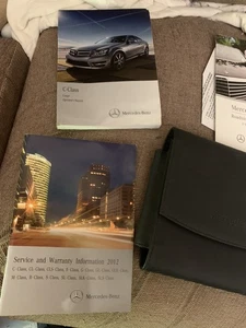 2012 Mercedes Benz C Class Coupe Owners Manual - Picture 1 of 6