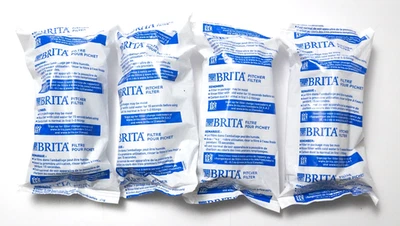 4 Genuine OEM Brita Standard Replacement Water Filters for Pitchers - Image 1 of 2