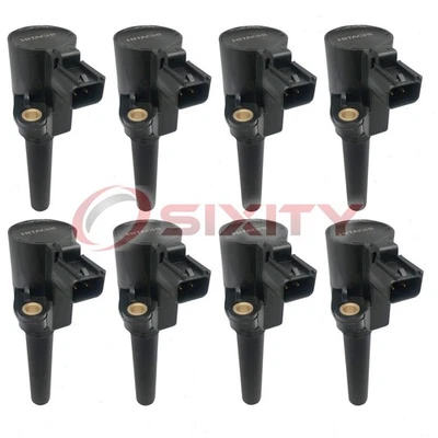 8 катушек зажигания Hitachi для 2002-2005 Ford Thunderbird 3,9 л V8 Spark hy - Изображение 1 из 4