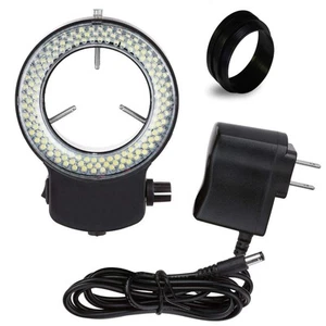 VMLIFR-09B Schwarz Verstellbar 144 LED Ringlicht für Stereomikroskop | 2,5" (... - Bild 1 von 4