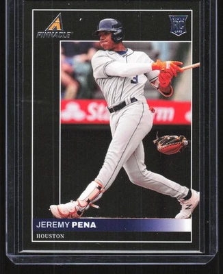 2022 Panini Chronicles Pinnacle Jeremy Pena Rookie Houston Astros #15 - Image 1 of 2