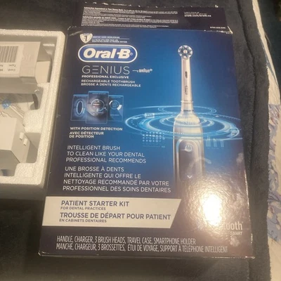 Oral B Genius Patient Starter Kit Cepillo de Dientes Eléctrico Recargable Diente Azul Foto 1 de 4