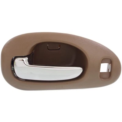 Door Handle For 1999-04 Chrysler 300M With 4 Nuts Chrome Beige Front Left Inner - Image 1 of 4