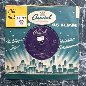 Gene Vincent - I’m Going Home 7” Vinyl Record Single VG+ - Picture 1 of 4