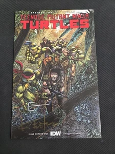 TMNT #1 EXKLUSIVE VARIANTE & SIGNIERT VON KEVIN EASTMAN MIT COA - Bild 1 von 3