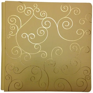 Creative Memories 12x12 Cream Swirl Album Cover Set Old Style NEW - Picture 1 of 4