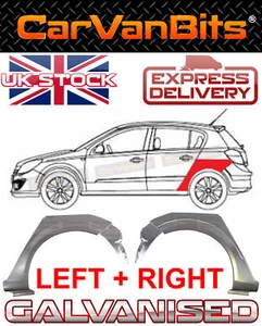 FOR VAUXHALL ASTRA H 5 DOOR 03-12 REAR WHEEL ARCH REPAIR BODY RUST OUTER PANEL 2 - Picture 1 of 11
